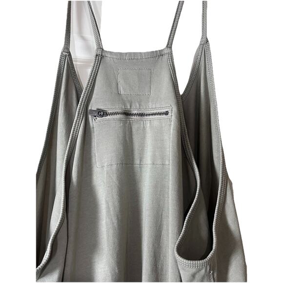 FP Movement Free People Jumpsuit Sage Stone Denim Wash Women’s Medium NWT NEW - Picture 3 of 5